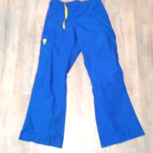 I am selling  blue and purple pairs of scrubs. Both in great condition.